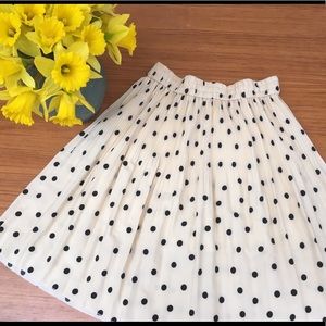 Last Call Tonight! Polka Dot Skirt/Skort (fits S)